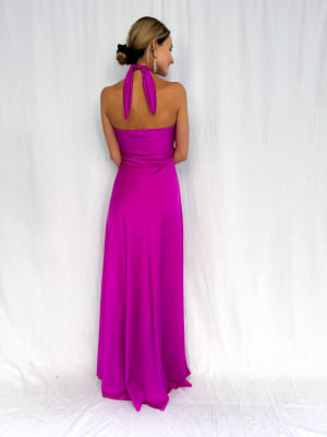 VESTIDO JAVIERA MAGENTA