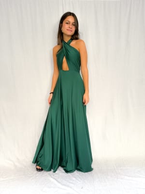 VESTIDO JAVIERA VERDE