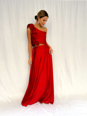 CONJUNTO VICENTA ROJO