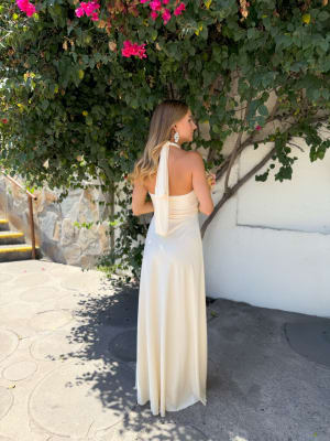 VESTIDO MILA CREMA