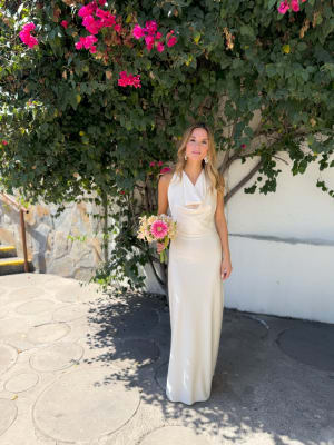 VESTIDO AMANDA CREMA