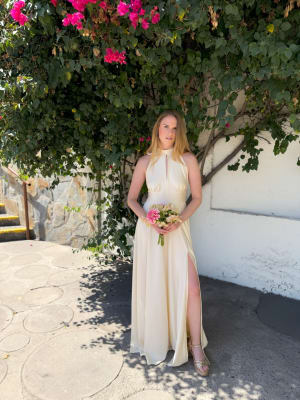 VESTIDO MARINA CREMA