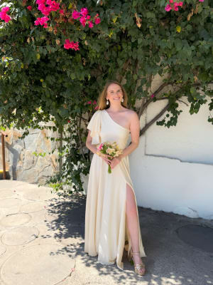 VESTIDO PAOLA CREMA