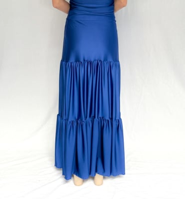 FALDA RENATA AZUL REY