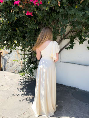 VESTIDO PAOLA CREMA
