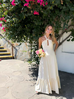 VESTIDO CONSTANZA CREMA