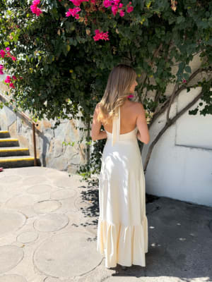 VESTIDO CONSTANZA CREMA