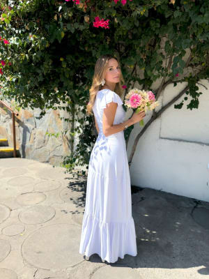 VESTIDO AGUSTINA BLANCO