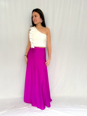 FALDA ELOISA MAGENTA