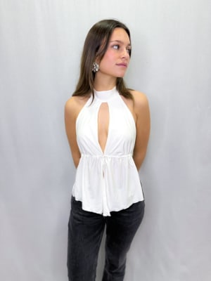 POLERA ADELA BLANCA