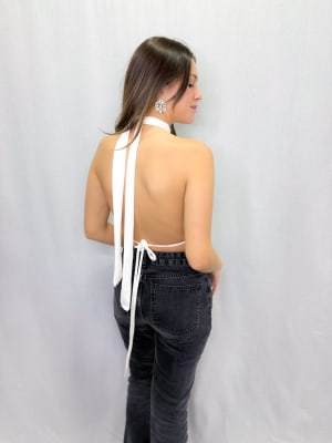 POLERA ADELA BLANCA