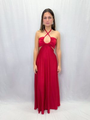 VESTIDO MARIANA ROJO