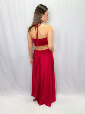 VESTIDO MARIANA ROJO