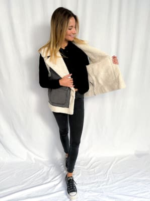 CHAQUETA PAULA GRIS