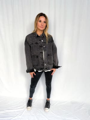 CHAQUETA OLIVIA GRIS
