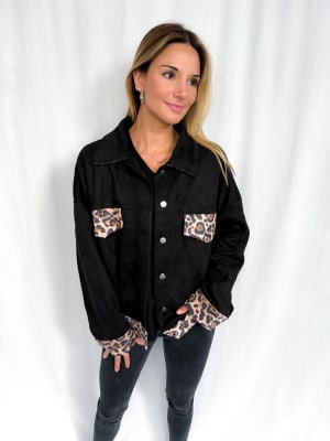CHAQUETA ISABELLA NEGRA