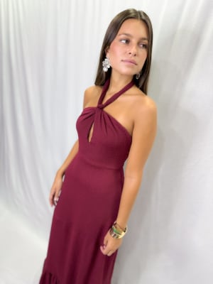 VESTIDO CONSTANZA BURDEO FRUKO