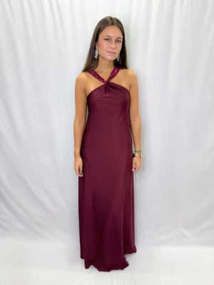VESTIDO VALENTINA BURDEO