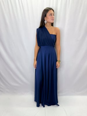 VESTIDO MACARENA AZUL MARINO