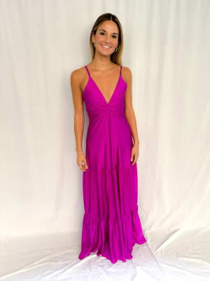 VESTIDO ANA MAGENTA