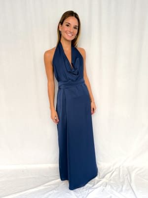 VESTIDO NICOLE AZUL MARINO