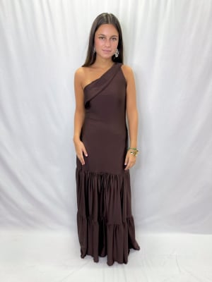VESTIDO LAURA CHOCOLATE