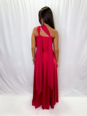 VESTIDO MACARENA ROJO