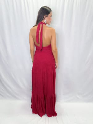 VESTIDO CONSTANZA ROJO FRUKO