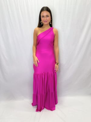 VESTIDO LAURA FUCSIA