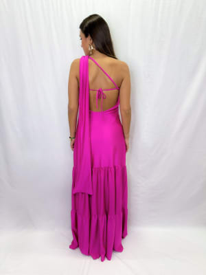 VESTIDO LAURA FUCSIA