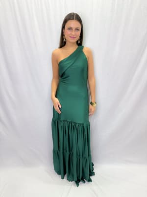 VESTIDO LAURA VERDE BOTELLA