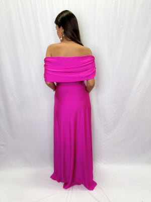 VESTIDO MARTINA FUCSIA