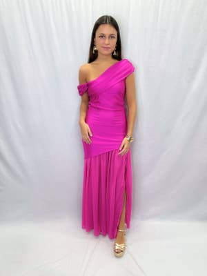 VESTIDO ELENA FUCSIA