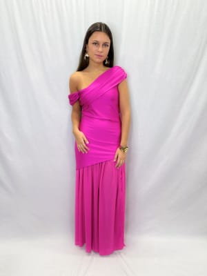 VESTIDO ELENA FUCSIA