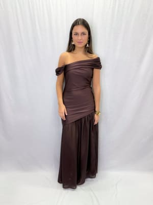 VESTIDO ELENA CHOCOLATE