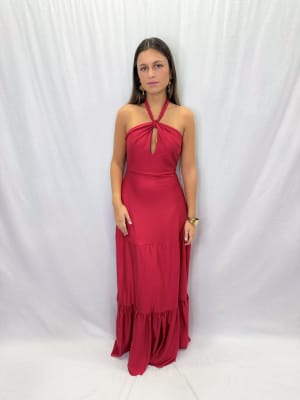 VESTIDO CONSTANZA ROJO