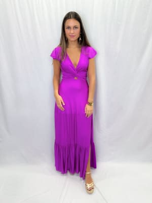 VESTIDO AGUSTINA MAGENTA