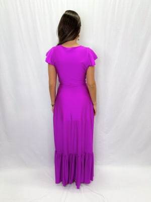 VESTIDO AGUSTINA MAGENTA