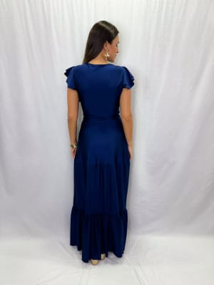 VESTIDO AGUSTINA AZUL MARINO