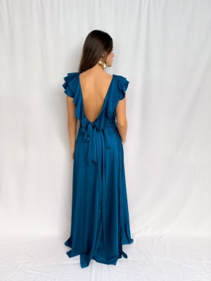 CONJUNTO LUISA AZUL PETROLEO