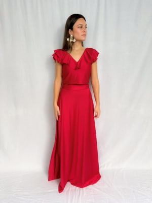 CONJUNTO LUISA ROJO