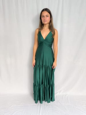 VESTIDO ANA VERDE BOTELLA