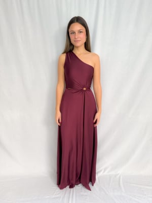 VESTIDO ANGELES BURDEO
