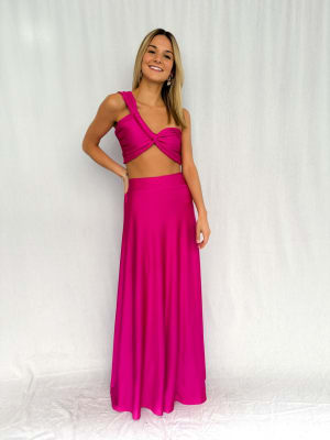 CONJUNTO FLORENCIA FUCSIA
