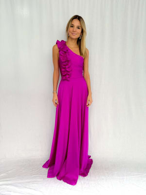 VESTIDO VICENTA MAGENTA