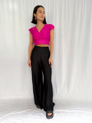 POLERA DOMINIQUE FUCSIA