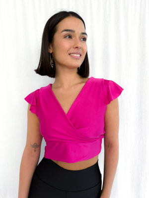 POLERA DOMINIQUE FUCSIA
