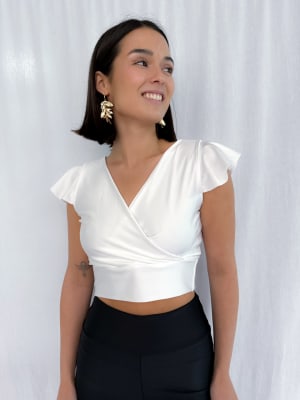 POLERA DOMINIQUE BLANCO DUPONT