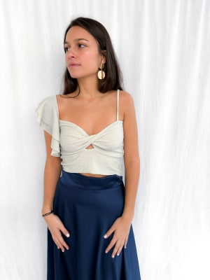 PETO ELISA BLANCO BRILLO
