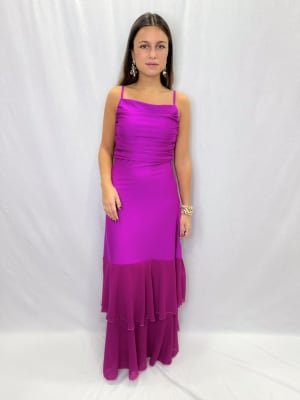 VESTIDO ROSARIO MAGENTA